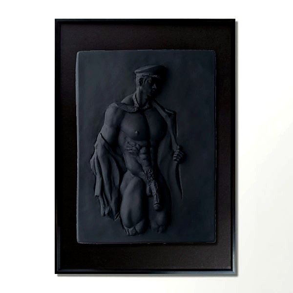 ALL-OFF male form wall reliefs by MASOMA