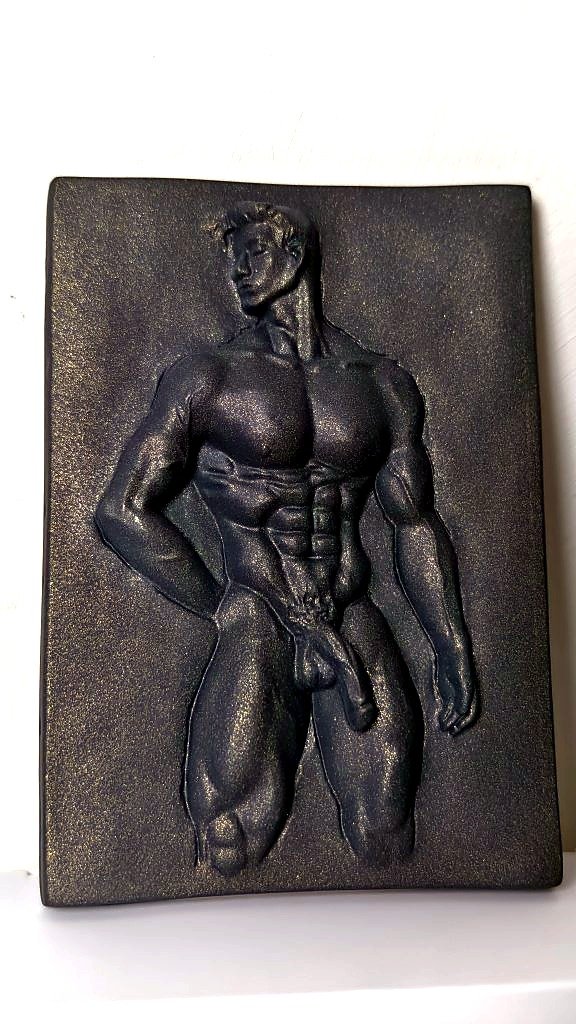 MODELING RELIEF MAGNET male form objects by MASOMA
