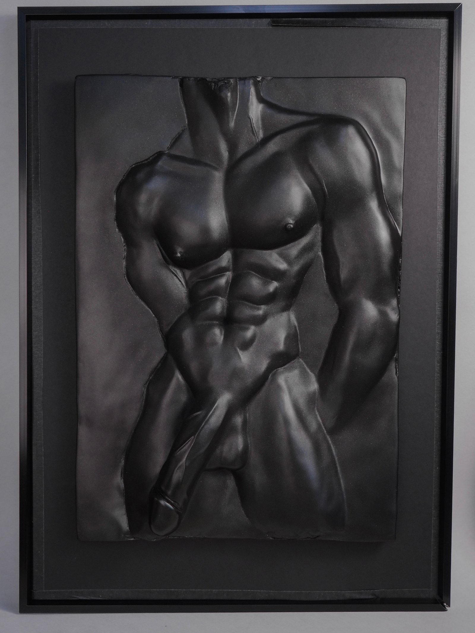 Beyond Measure Black Gold resin sculpture by MASOMA
