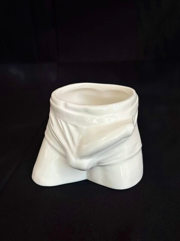 Cup of Origo male form sculptural object for adult collectors by MASOMA