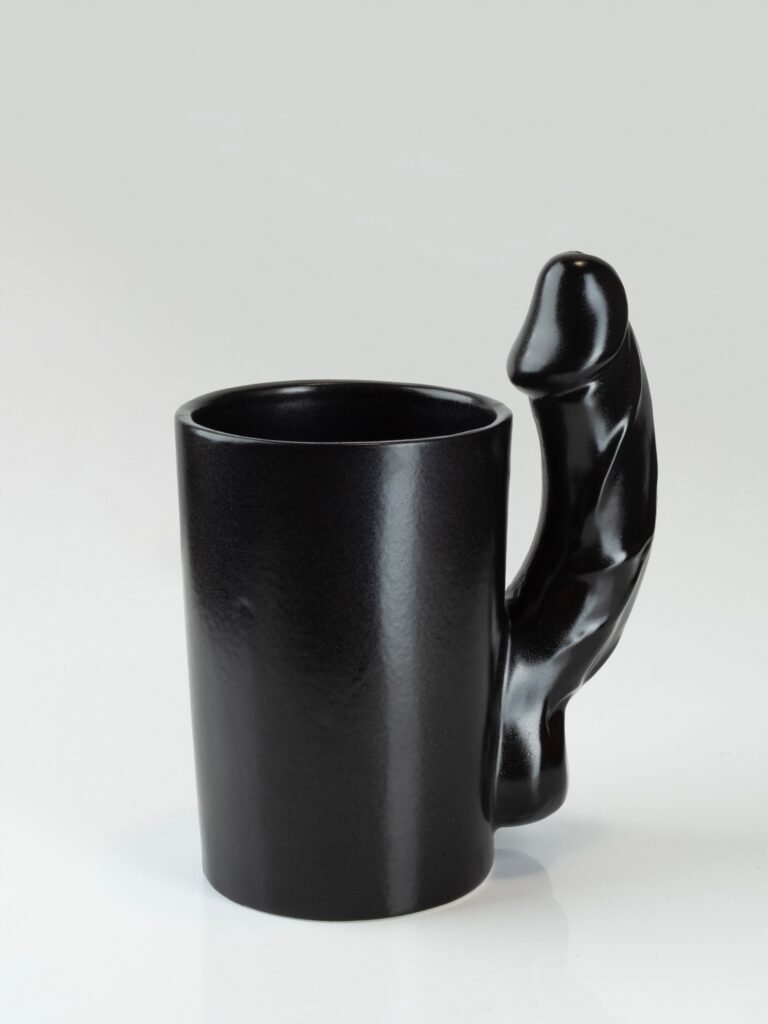 Siphandle Mug sculptural mug gift for men by MASOMA